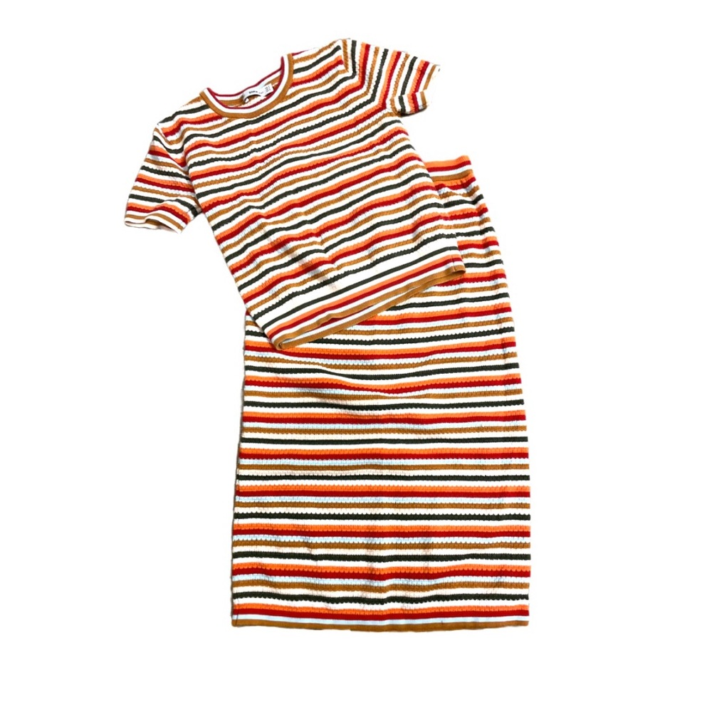 Zara knit striped top
